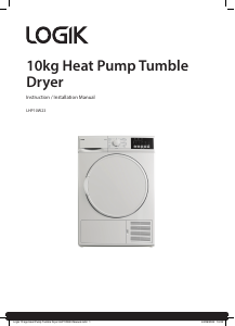 Bruksanvisning Logik LHP10W23 Torktumlare