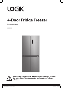 Bruksanvisning Logik L4D83X25 Kyl-frys