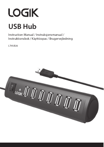 Käyttöohje Logik L7HUB26 USB-keskitin