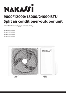 Handleiding Nakassi N12SAC25GO Airconditioner