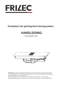 Manual Frilec KOLN8083-030 Hob