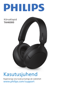 Kasutusjuhend Philips TAH6000BK Kõrvaklapp