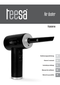 Bruksanvisning Teesa TSA5018 Handdammsugare