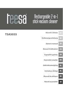 Bruksanvisning Teesa TSA5055 Dammsugare