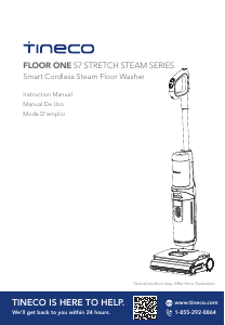 Manual de uso Tineco Floor One S7 Stretch Steam Limpiador de vapor