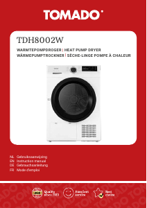 Handleiding Tomado TDH8002W Wasdroger