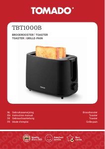 Bedienungsanleitung Tomado TBT1000B Toaster