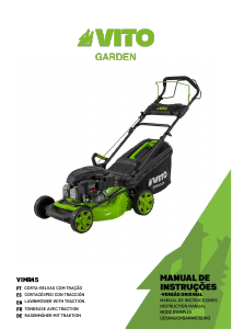 Manual de uso Vito VIMR45 Cortacésped