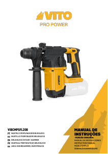 Manual Vito VIBCMPSFL20B Martelo perfurador