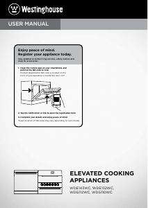 Manual Westinghouse WDE143WC-L Oven