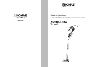 Manual de uso Thomas TH-1020C Aspirador