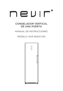 Manual Nevir NVR-5622CVSD Congelador