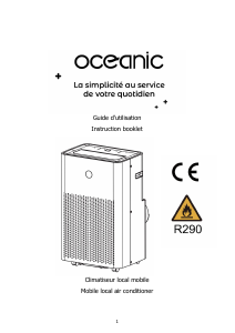 Handleiding Oceanic OCEACLIMR140W2 Airconditioner