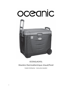 Handleiding Oceanic OCEAGLAC45L Koelbox