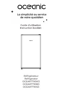 Mode d’emploi Oceanic OCEARTT90S3 Réfrigérateur