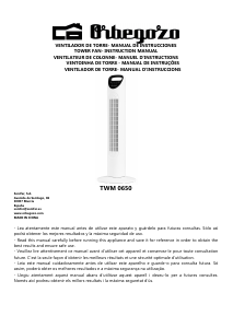 Mode d’emploi Orbegozo TWM 0650 Ventilateur