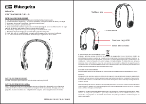Mode d’emploi Orbegozo NF 4200 Ventilateur