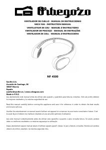Mode d’emploi Orbegozo NF 4500 Ventilateur