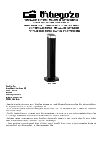 Mode d’emploi Orbegozo TWM 3000 Ventilateur