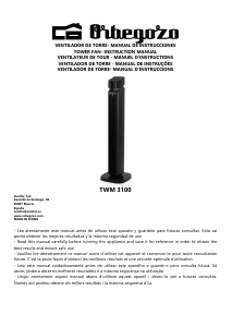 Mode d’emploi Orbegozo TWM 3100 Ventilateur