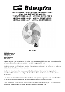 Mode d’emploi Orbegozo WF 5040 Ventilateur