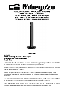 Mode d’emploi Orbegozo TWM 1050 Ventilateur