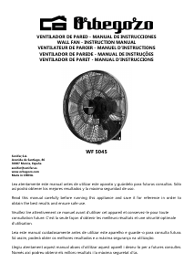 Mode d’emploi Orbegozo WF 5045 Ventilateur