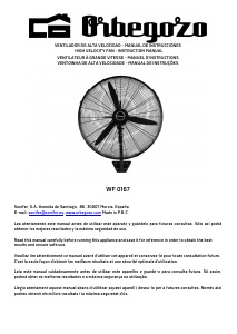 Mode d’emploi Orbegozo WF 0167 Ventilateur