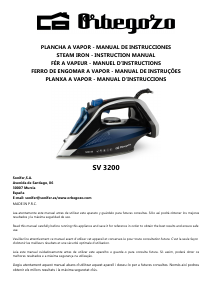 Manual Orbegozo SV 3200 Iron