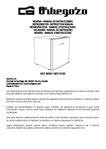 Mode d’emploi Orbegozo NCO 3150 Réfrigérateur