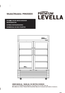 Manual de uso Premium PRN350DX Refrigerador