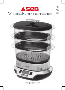 Mode d’emploi SEB VS405E00 Vitacuisine Compact Cuiseur vapeur