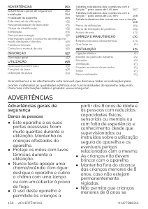 Manual Smeg SISL7955X Placa