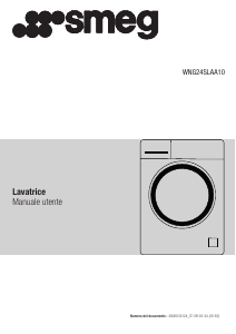 Manuale Smeg WNG24SLAA10 Lavatrice