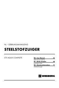 Mode d’emploi Wisberg S75 Aqua Complete Aspirateur