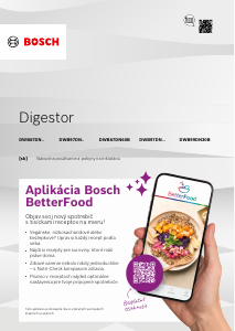 Návod Bosch DWB97DN60 Digestor