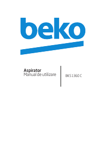 Manual BEKO BKS 1360 C Aspirator