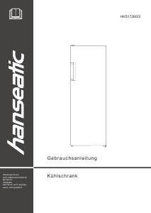 Manual Hanseatic HKS17260CI Refrigerator