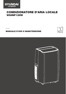 Manuale Hyundai WSHN-P12HW Condizionatore d’aria