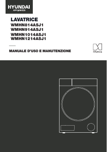 Manuale Hyundai WMHN-1214ASJ1 Lavatrice