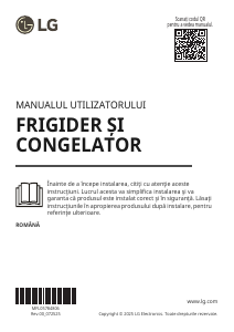 Manual LG GBBS726AMB Combina frigorifica