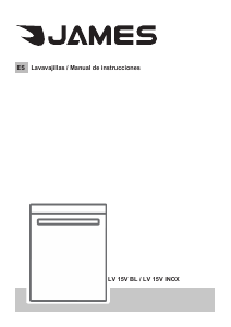 Manual de uso James LV 15V Lavavajillas