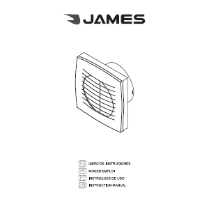 Handleiding James EJ-300 S Ventilator