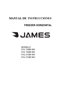 Manual de uso James FHJ 150 M INV Congelador