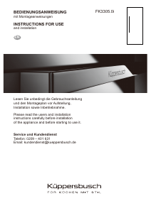 Manual Küppersbusch FK3305.0i Refrigerator