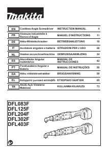 Brugsanvisning Makita DFL302F Skruetrækker