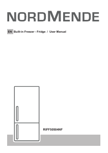 Bruksanvisning Nordmende RIFF50504NF Kyl-frys