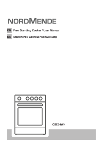 Bedienungsanleitung Nordmende CSE64WH Herd