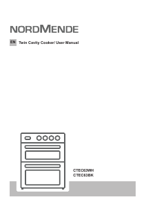 Bruksanvisning Nordmende CTEC63BK Spis