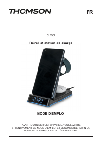 Manuale Thomson CL750IS Sveglia